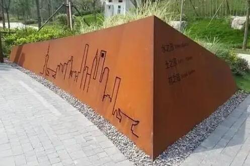 兴宁耐候钢挡土墙